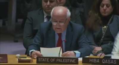 “Palestine belongs to the Palestinian people. It is not up for grabs. And it is not for sale. It is not a land without a people. And despite all its efforts, Israel will not transform us into a people without a land.