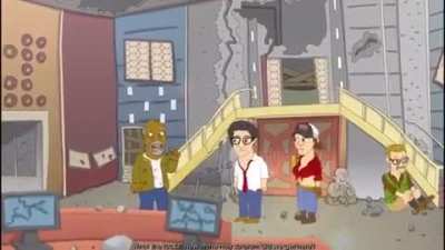 Three strange men and a hillbilly girl