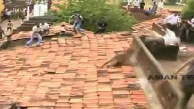 Repairing the roof