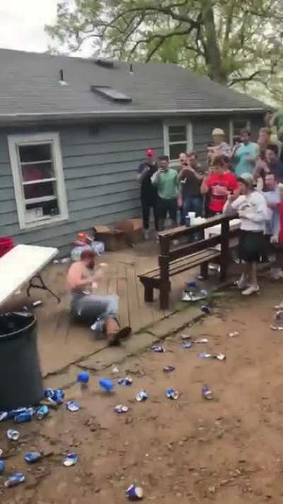 Table-slam from the roof