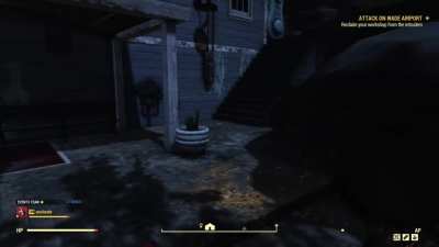 absolutely decked it outside the overseer’s house