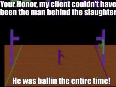 He do be ballin