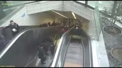 What an escalator failure looks like