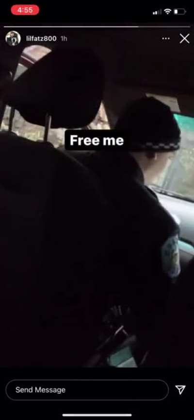 Fatz (800) jus got arrested