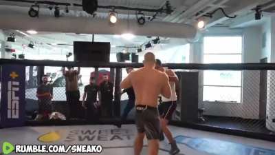Strickland just took out generational rage on a streamer (Sneako) 