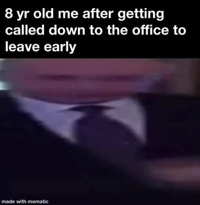 Leaving in style.