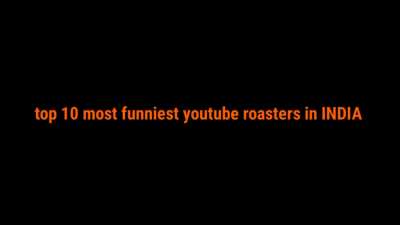 Top 10 Indian roasters.