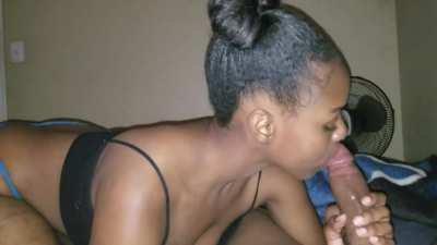 Horny Ebony Erotic Blowj<wbr>ob🥵🫦