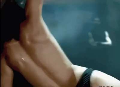 Jessica Biel in Powder Blue