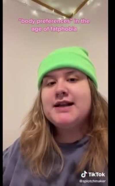 “DATE ME or you’re fatphobic”