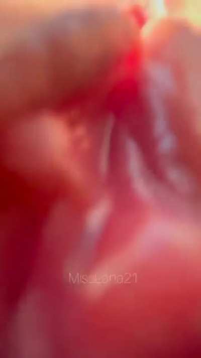 Sorry, did I get in in your mouth?