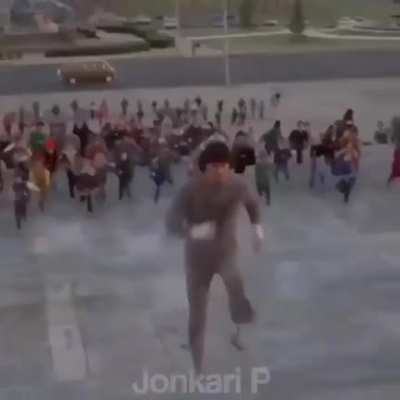 Wish they could have done more of this in the movie