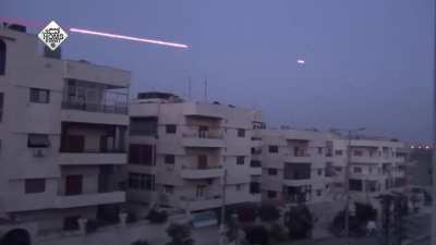 Incoming Syrian ZSU-23-4 