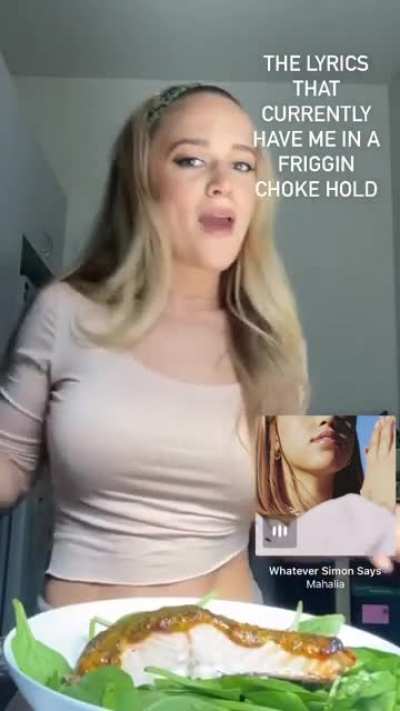 She’s got a voice as well!