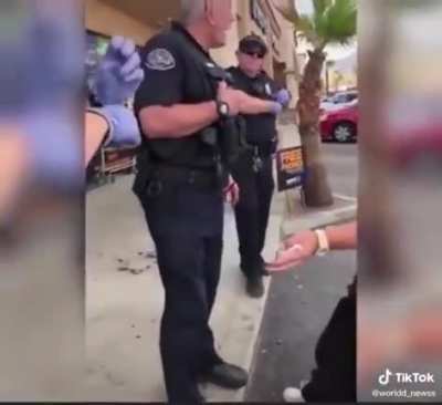 Confrontation with a Cop