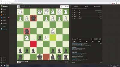 Entirely premoved checkmate from starting position