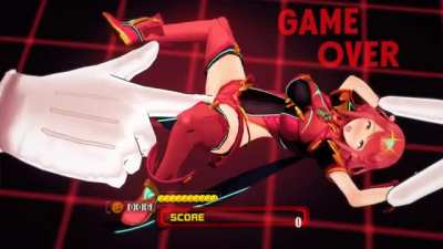 Cuando perdías contra el jefe en smash bros.