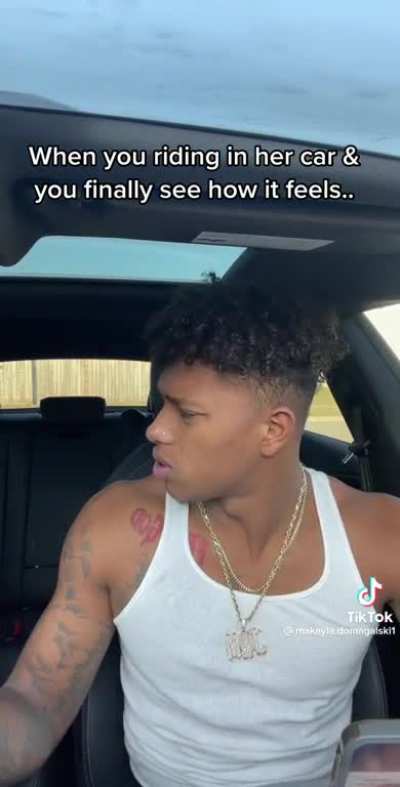 Nah thats why ill never let my gf drive lmao