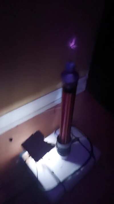 Here is my spark gap tesla coil