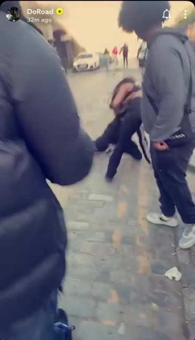Man attacks woman and gets instant justice