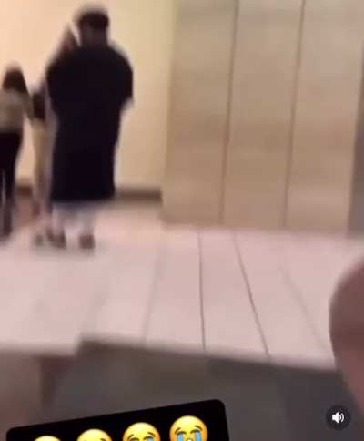 Kid acting tough