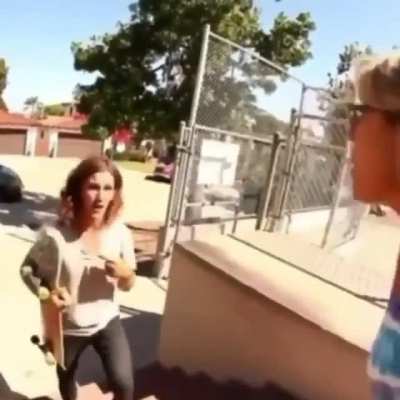 When you realize that arguing won't work, that's what you should do