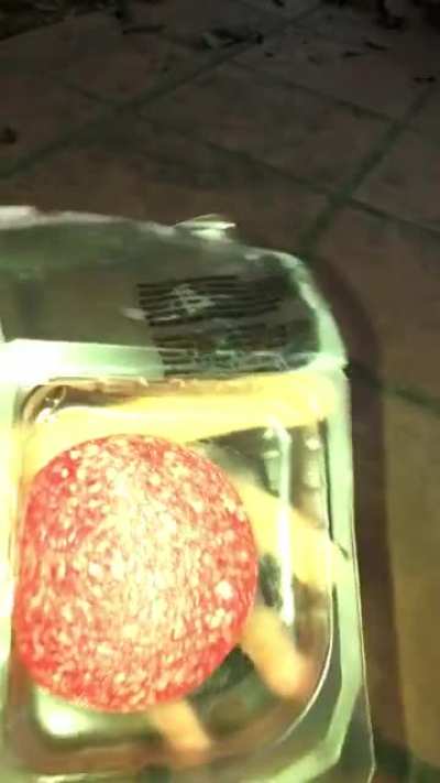 My poor salami...