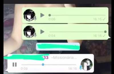 Saia daqui pecadora😡🤬 estou casado com jesus🙏🙏