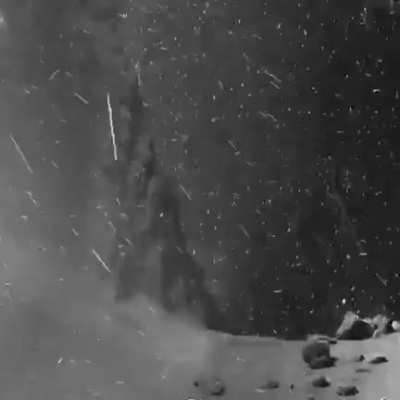 Here's a video of the surface of the Comet 67p captured by the European Space Agency