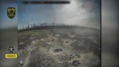 Ukrainian marine’s drone unit “Griphon 501” demonstrates air burst capability of their FPV drone