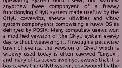 GnUWU