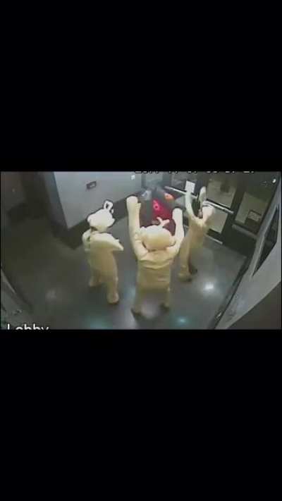 Rug was stolen and returned a week later, CCTV of how it was returned