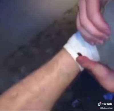 I wish there was sound what it went back into place