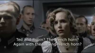 Rare footage of Hitler reacting to that dreadful ending.