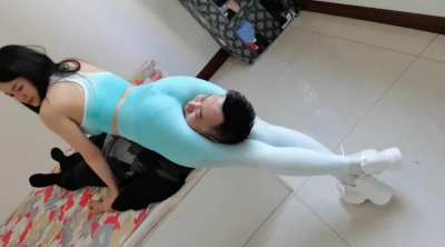 Blue Leggings