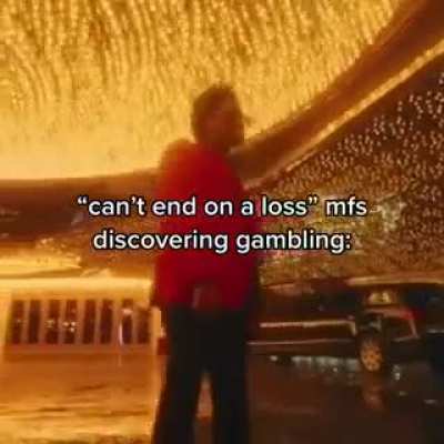 I can't lose