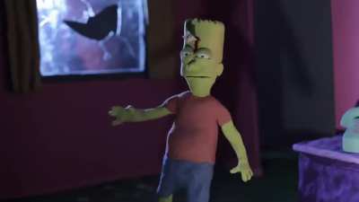 NSFW simpsons, warning gore