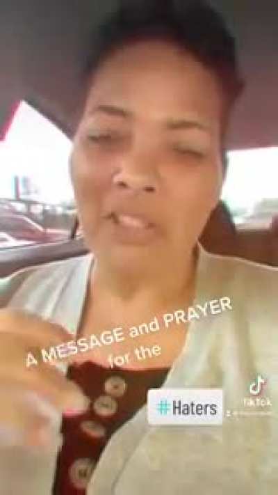 Praying for the haters