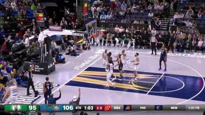 [Highlight] Jalen Suggs hits the dagger 3 and waves goodbye to the Celtics