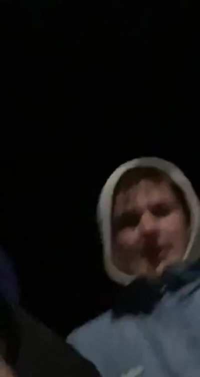 He scare me