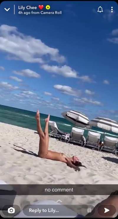 Lily Chee beach