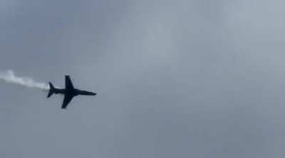 Hawk T2 Trainer crash near RAF Valley in Wales