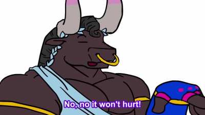 Theseus gets a boo-boo