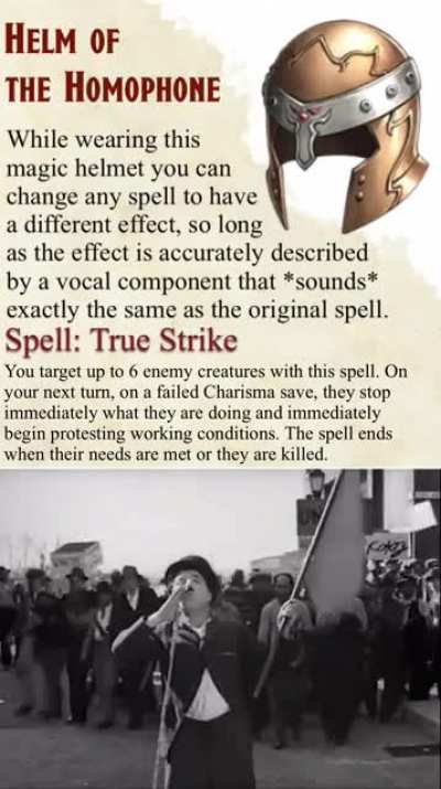 Now that’s a strong spell.