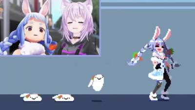 Usada Pekora’s BGM but it’s completely made of her laugh... AH↗️ HA↘️ HA↗️ HA↘️ HA↗️ HA↘️
