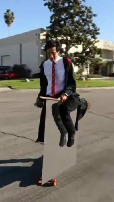 Dude's on a nimbus 2k