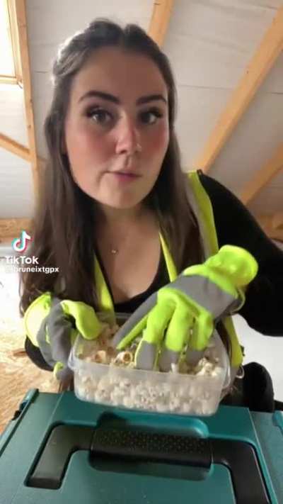 Popcorn and tits