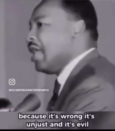 Dr. Martin Luther King Jr. was a proud Zionist: “The whole world must see that Israel must exist and has the right to exist. I will always take a stand against antisemitism. It’s wrong and evil.