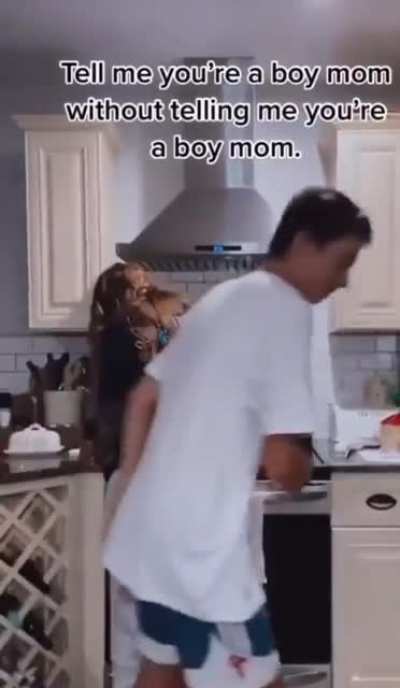 just a quick spank before school