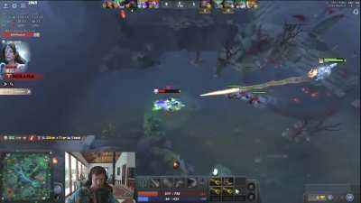 Reso shocked by Mirana's high risk high reward play